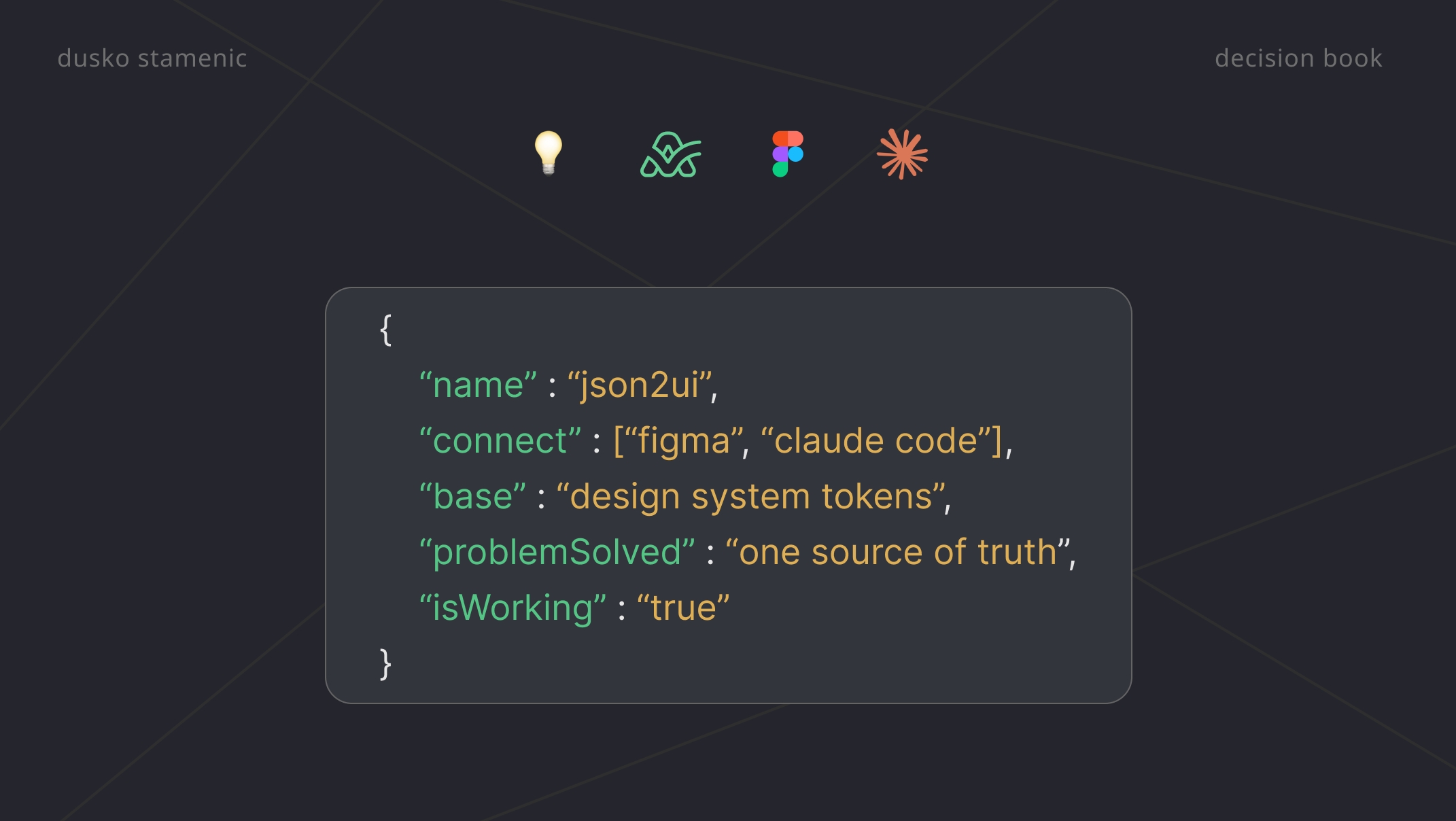 JSON2UI: Speaking JSON to Figma